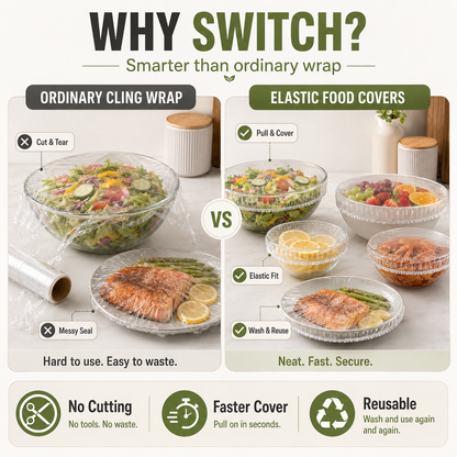🔥Limited Time Buy One Get One Free!🔥Disposable Food Covers Fresh Keeping Bags