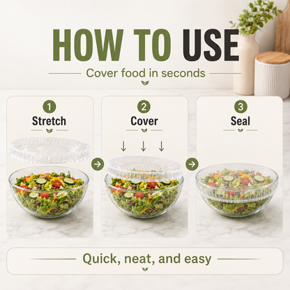 🔥Limited Time Buy One Get One Free!🔥Disposable Food Covers Fresh Keeping Bags