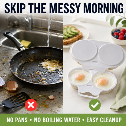 🔥Limited Time Buy More Get More Free!🎁Microwave Egg Poacher