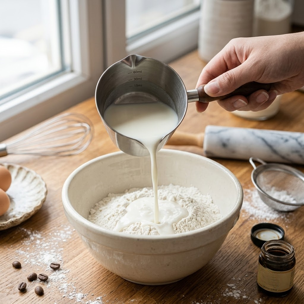Premium Dual-Spout Espresso Measuring Cup