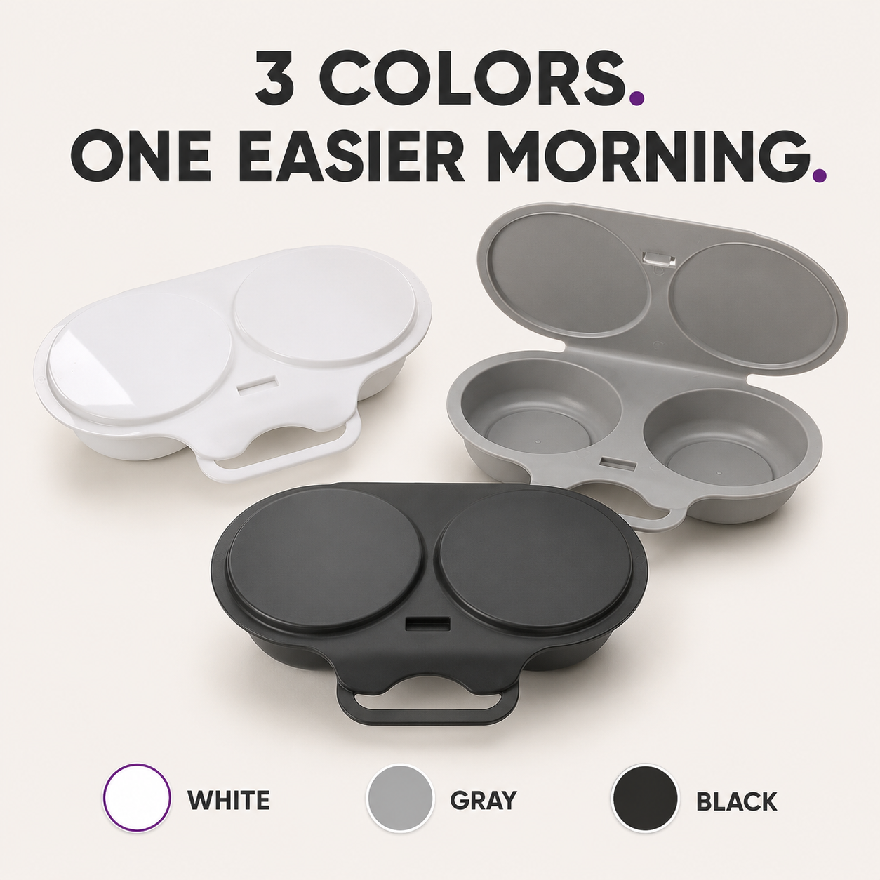 🔥Limited Time Buy More Get More Free!🎁Microwave Egg Poacher
