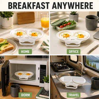🔥Limited Time Buy More Get More Free!🎁Microwave Egg Poacher