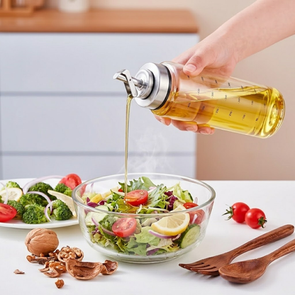 Premium Gravity-Induced Automatic Oil Bottle