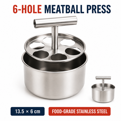 🔥Limited Time Buy One Get One Free!🔥Stainless Steel Meatball Press.